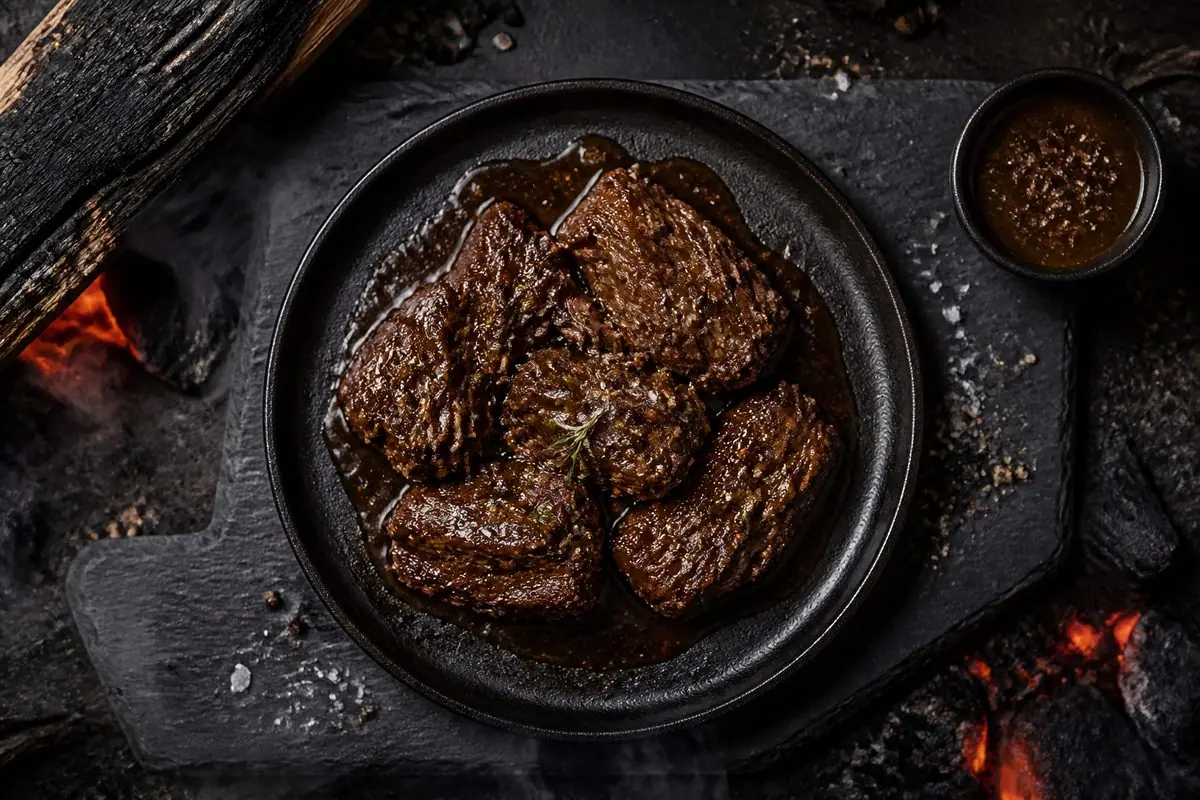 Ricetta Brasato di Guancia al Barolo — Grigliare Duro