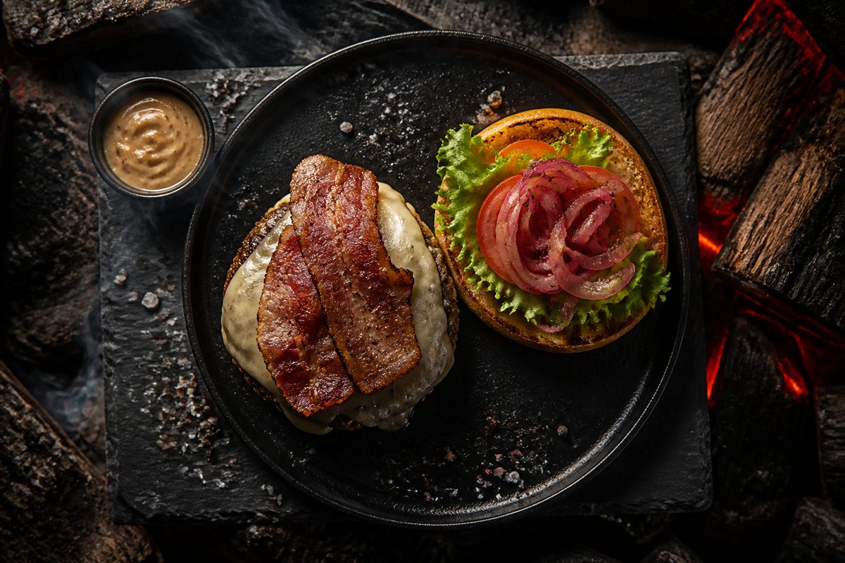 Ricetta Cheeseburger Perfetto — Grigliare Duro Ricetta Cheeseburger Perfetto — Grigliare Duro