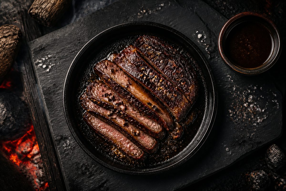 Ricetta Pepper Stout Beef — Grigliare Duro Ricetta Pepper Stout Beef — Grigliare Duro