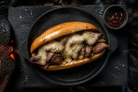 Ricetta Philly Cheesesteak al BBQ su Barrel
