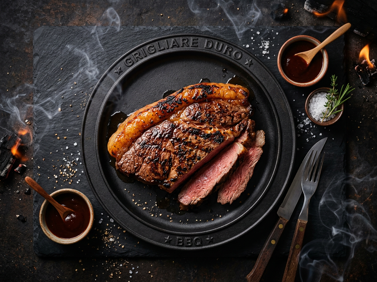 Ricetta Picanha al Fuoco Vivo — Grigliare Duro Ricetta Picanha al Fuoco Vivo — Grigliare Duro