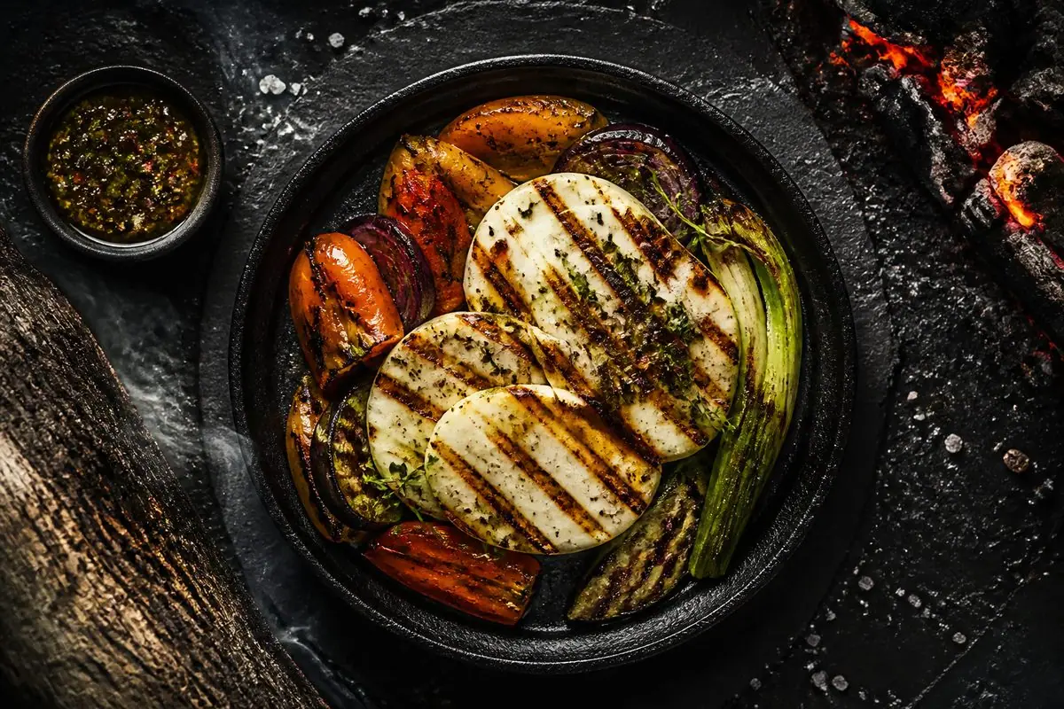 Ricetta Provola Grigliata Argentina — Grigliare Duro