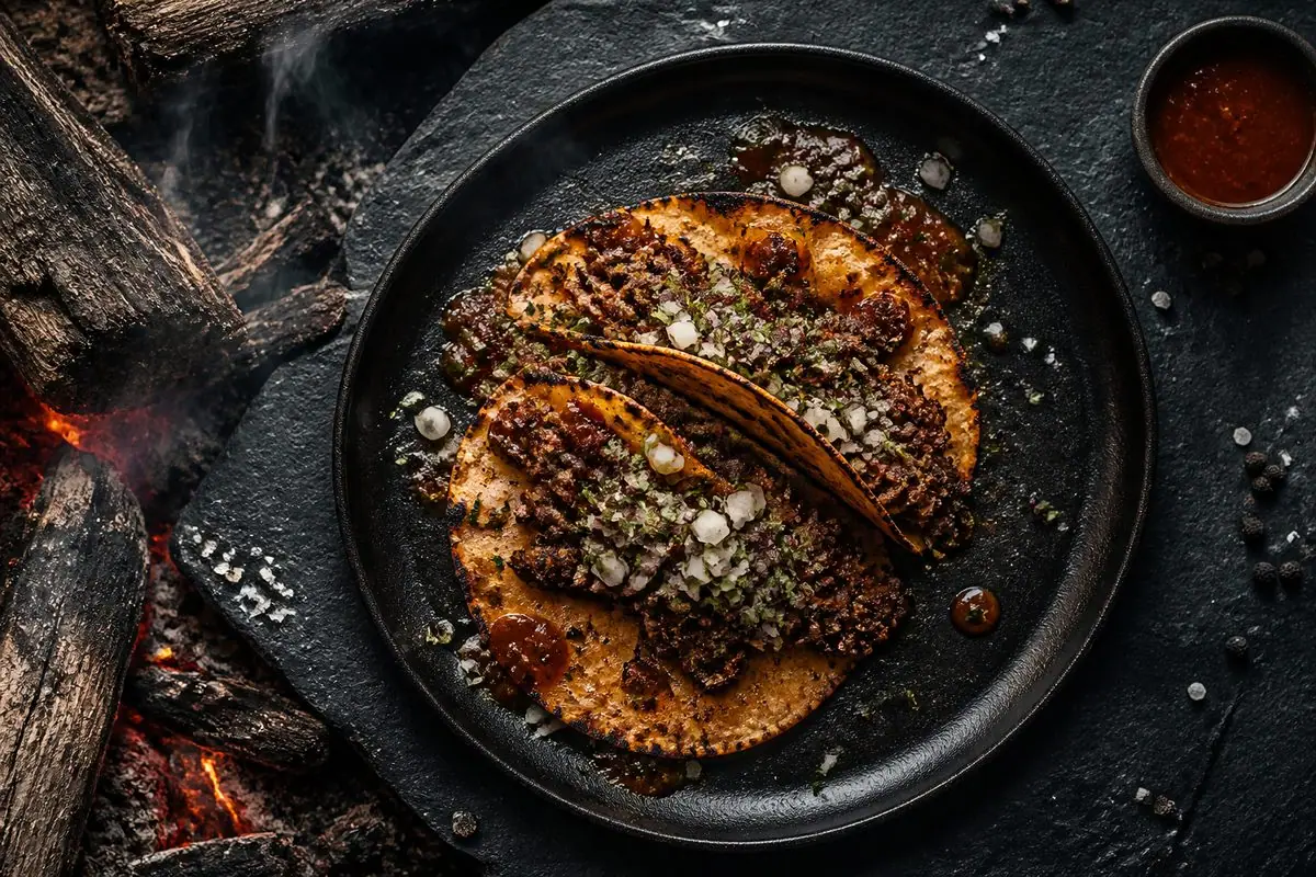 Ricetta Smash Tacos sul Griddle — Grigliare Duro Ricetta Smash Tacos sul Griddle — Grigliare Duro