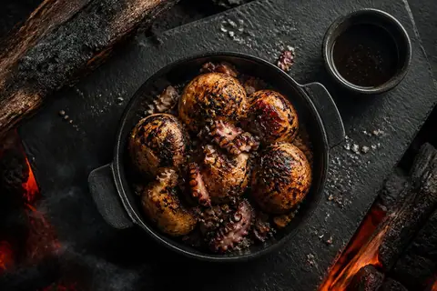 Ricetta Takoyaki di polpo