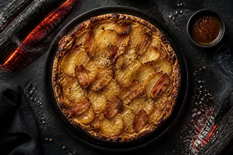 Ricetta Torta Salata di Patate e Bacon