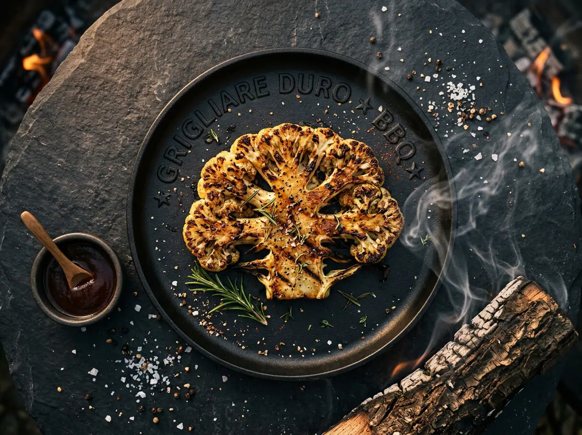 Ricetta Bistecca di cavolfiore — Grigliare Duro