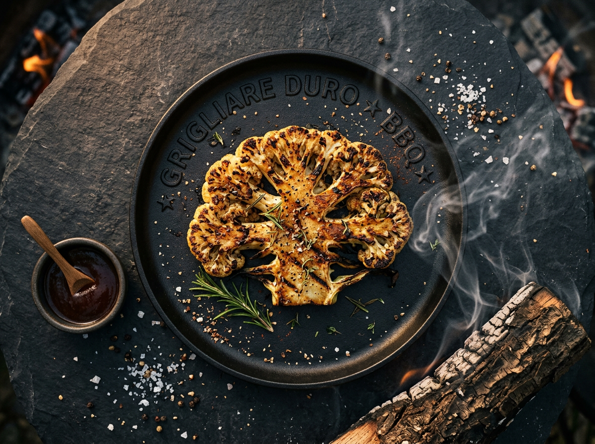 Ricetta Bistecca di cavolfiore — Grigliare Duro