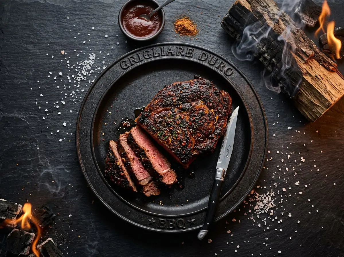 Ricetta Braciole Blackened alla Cajun — Grigliare Duro