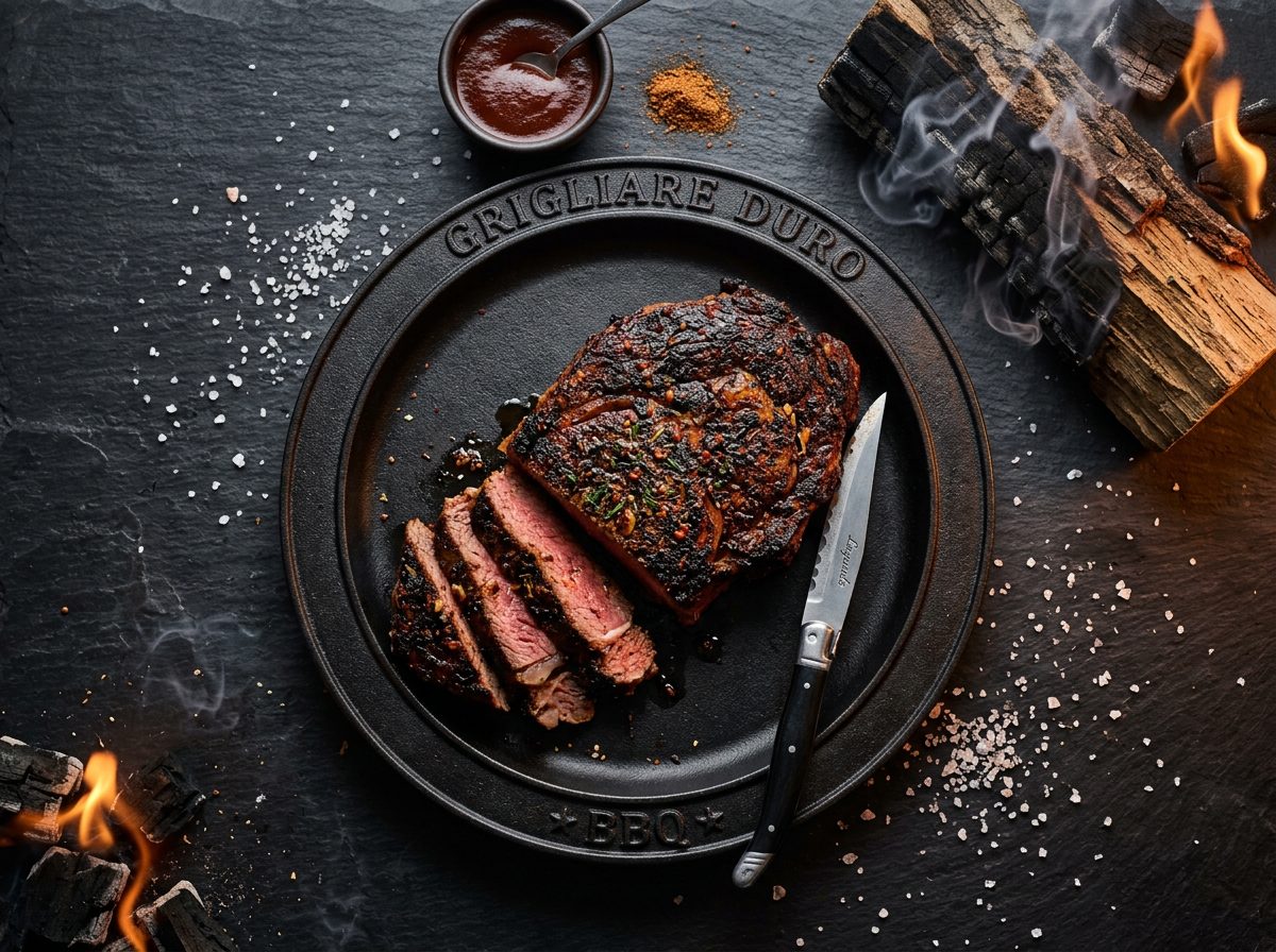 Ricetta Braciole Blackened alla Cajun — Grigliare Duro