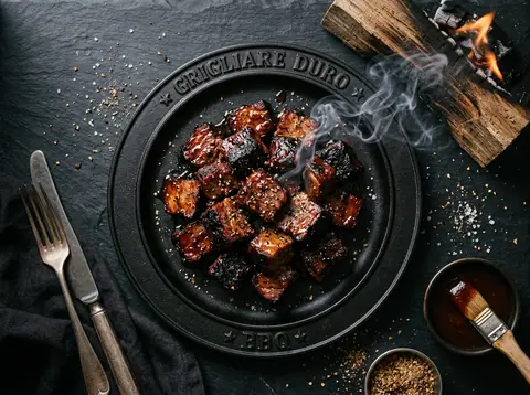 Ricetta Burnt Ends di Punta