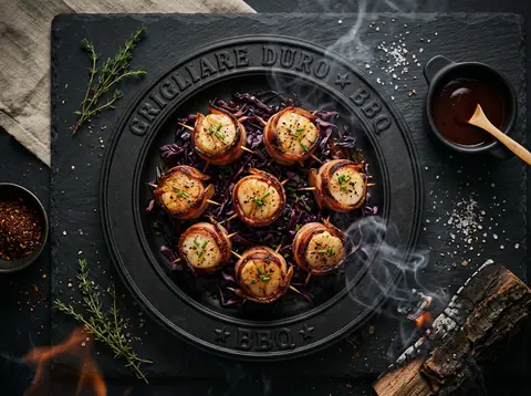 Ricetta Capesante avvolte nel bacon