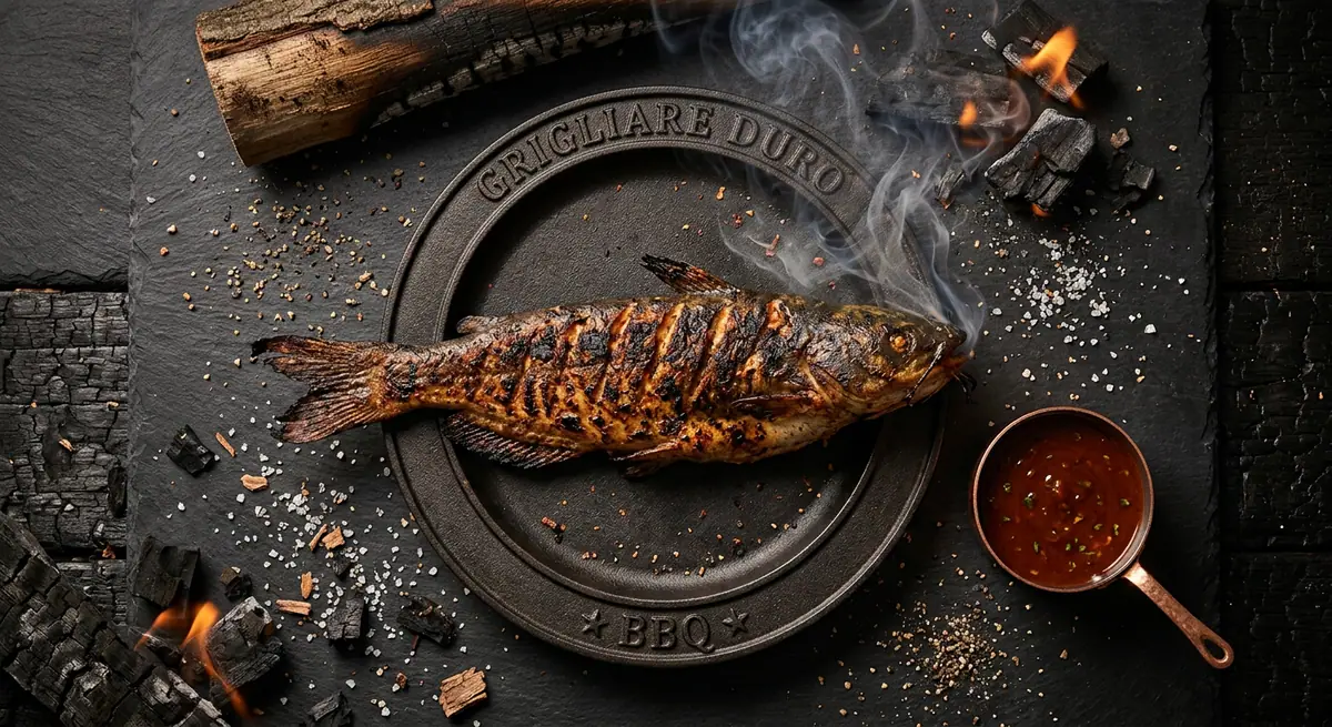 Ricetta Catfish alla Griglia Cajun — Grigliare Duro