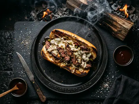 Ricetta Cheesesteak alla Griglia