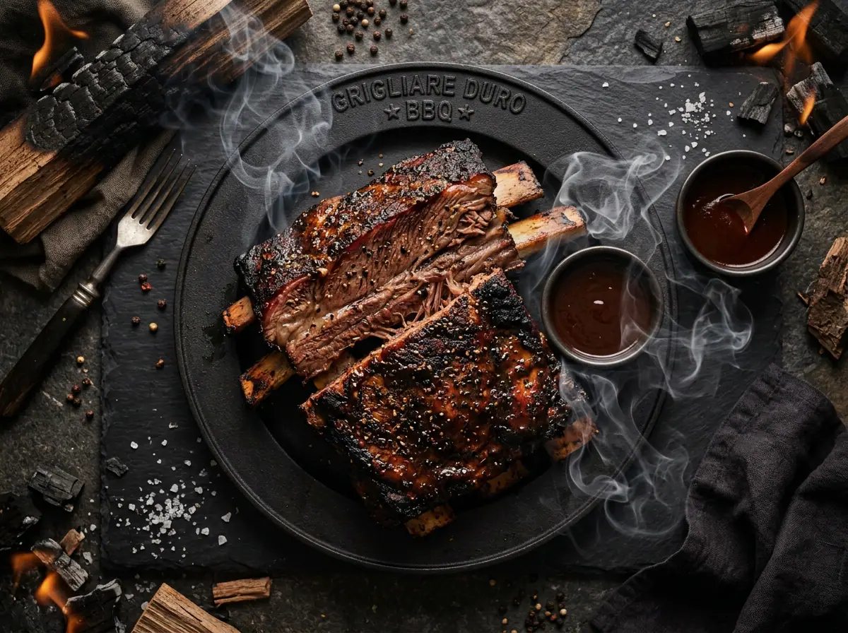 Ricetta Chuck Ribs al Mesquite — Grigliare Duro