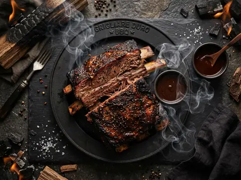 Ricetta Chuck Ribs al Mesquite