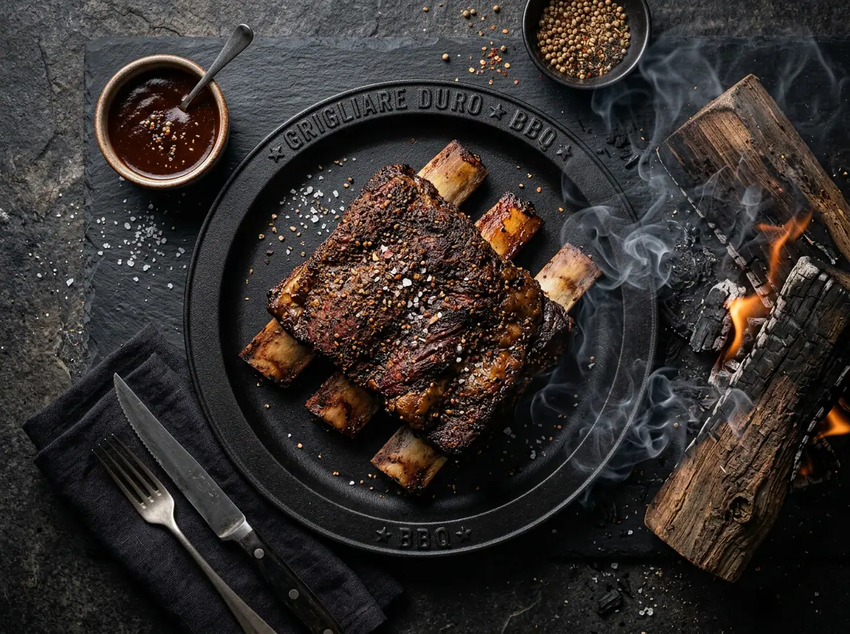 Ricetta Chuck Ribs alla Montreal — Grigliare Duro