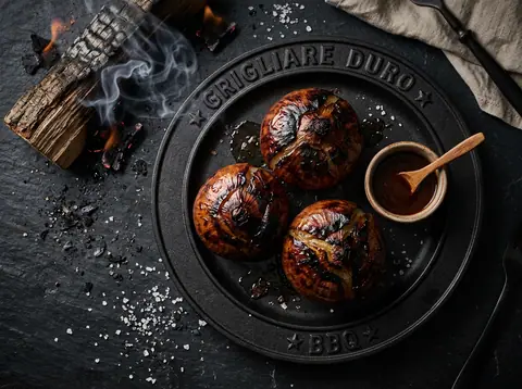 Ricetta Cipolle Intere Affumicate