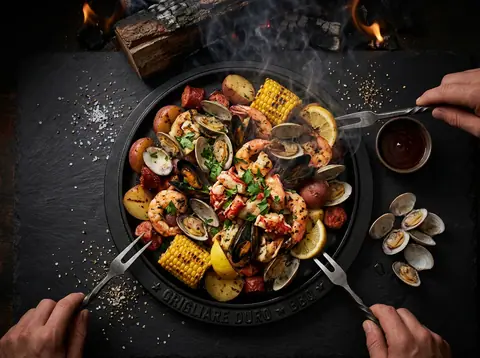Ricetta Clambake sulla griglia