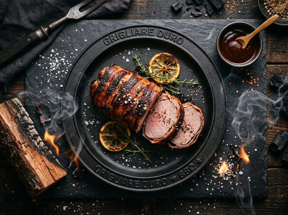 Ricetta Filetto in Crosta di Bacon — Grigliare Duro