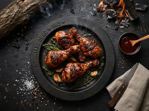 Ricetta Fusi di Pollo Sticky BBQ