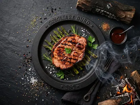 Ricetta Ham Steak alla Griglia