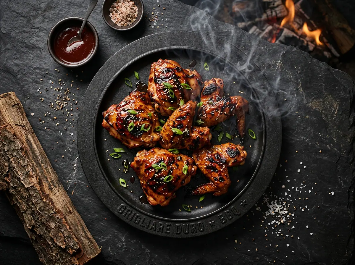 Ricetta Huli Huli Chicken — Grigliare Duro