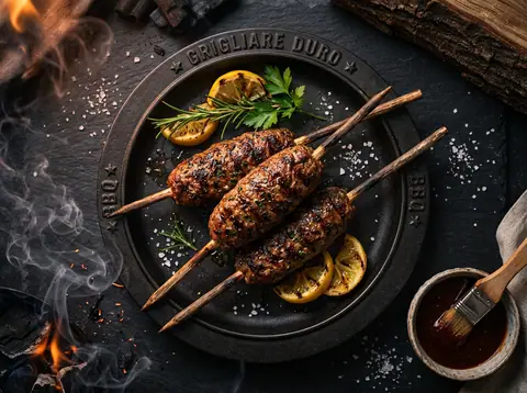 Ricetta Kofta d'Agnello alla Griglia