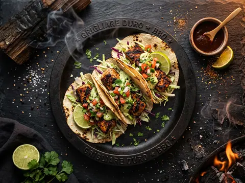 Ricetta Fish Tacos di Mahi Mahi stile Baja