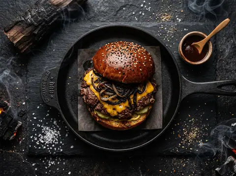 Ricetta Oklahoma Onion Burger
