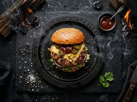 Ricetta Burger di Maiale Tex-Mex