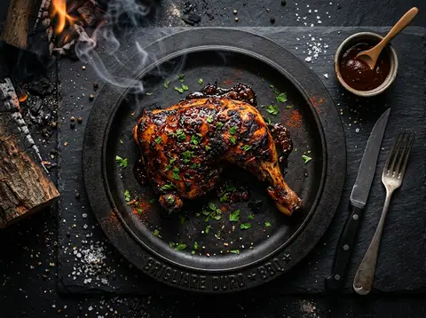 Ricetta Quarti di Pollo BBQ