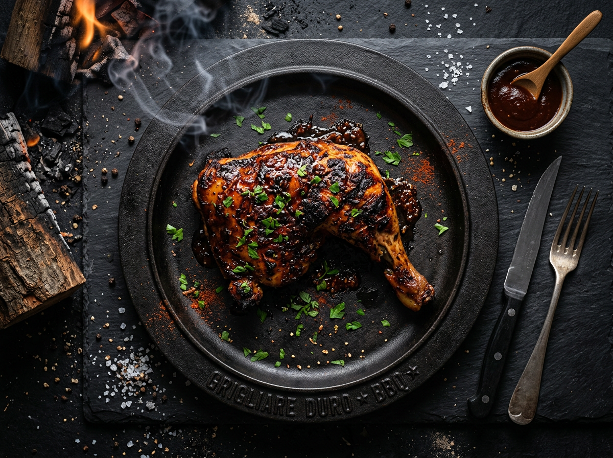 Ricetta Quarti di Pollo BBQ — Grigliare Duro Ricetta Quarti di Pollo BBQ — Grigliare Duro