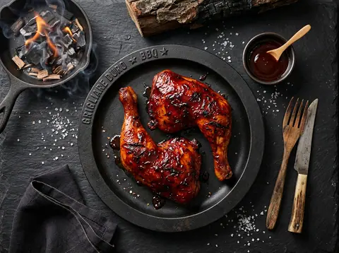 Ricetta Quarti di Pollo Glassati Kansas City