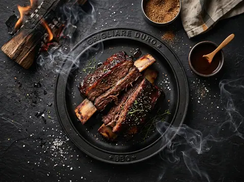 Ricetta Short Ribs Affumicate e Brasate