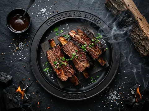Ricetta Short Ribs al Caffè
