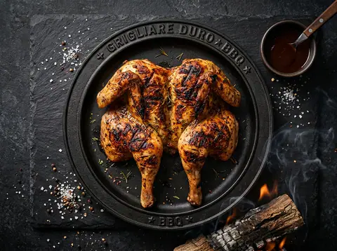 Ricetta Pollo Spatchcock alla Griglia