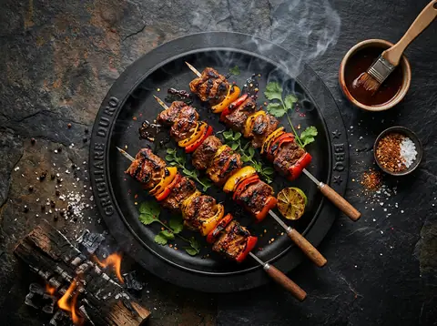 Ricetta Spiedini d'Agnello Tex-Mex