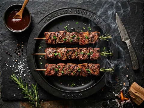 Ricetta Spiedini di Manzo BBQ