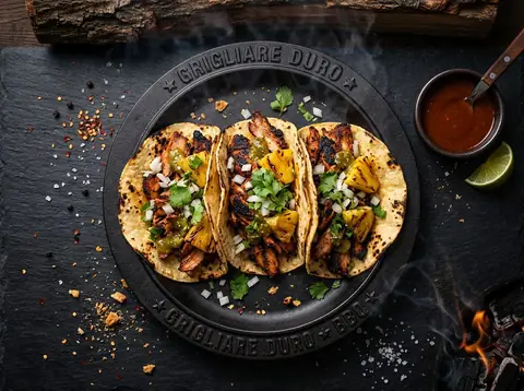 Ricetta Tacos Al Pastor alla Griglia