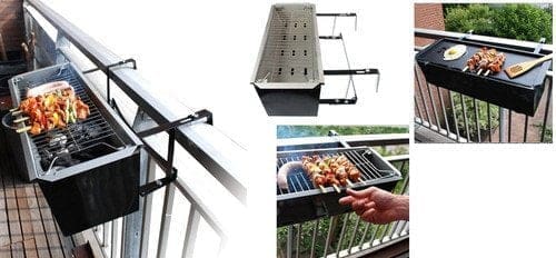 3 Barbecue per grigliare sul balcone direttamente dalla ringhiera ! — A Tutta Griglia