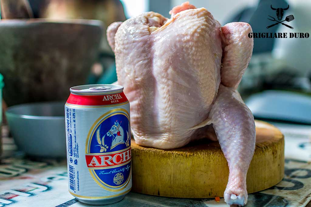 pollo alla birra