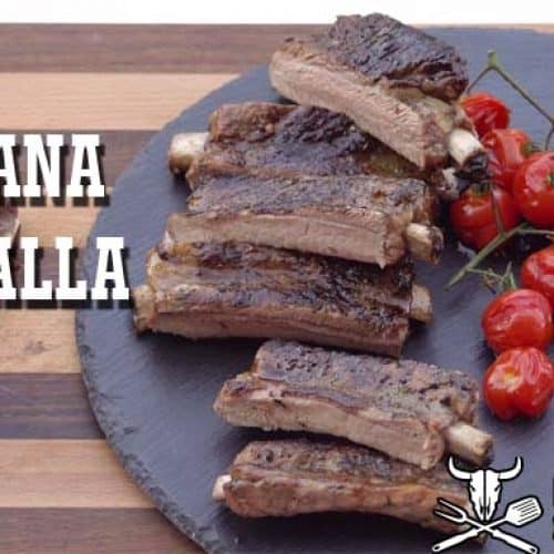 bbq rib rosticciana costine di maiale